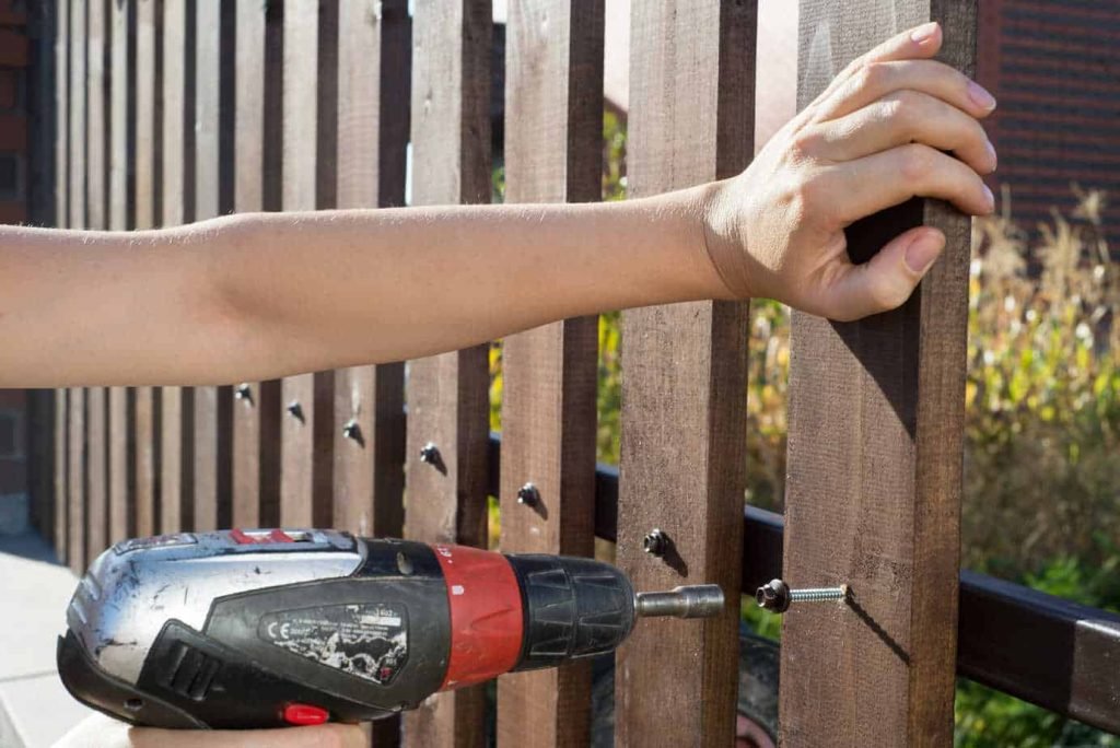 how to repair sagging gate