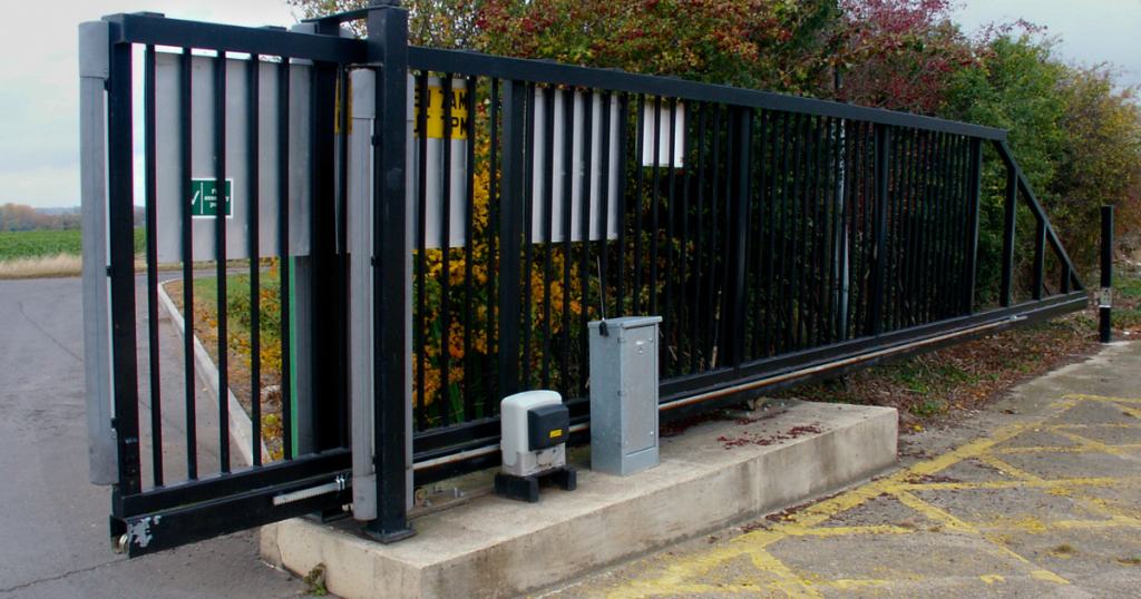 electric motor gate opener